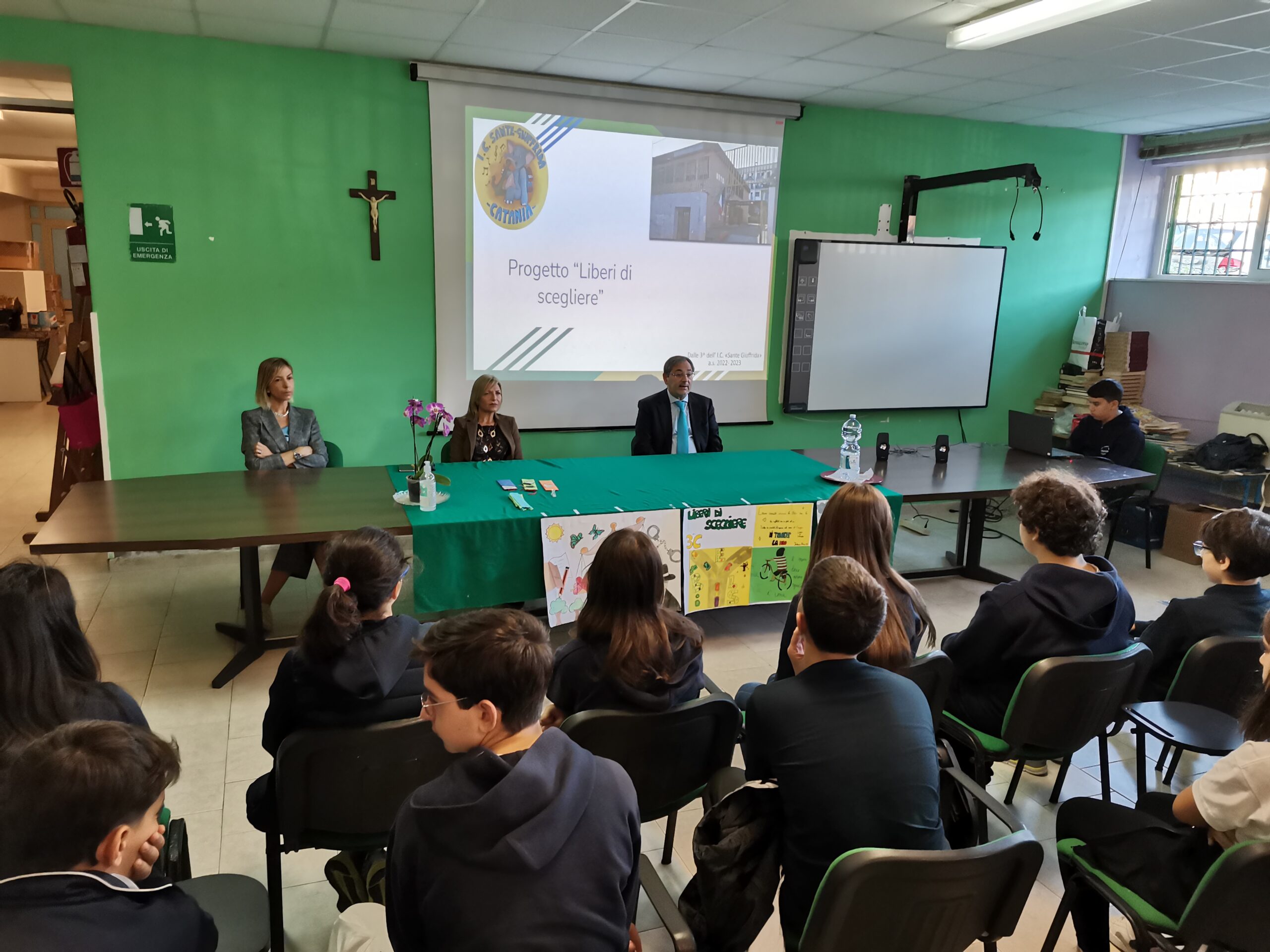 ll Giudice Roberto Di Bella incontra gli studenti dell’I.C. “Sante Giuffida” di Catania. Riflessione di una studentessa.