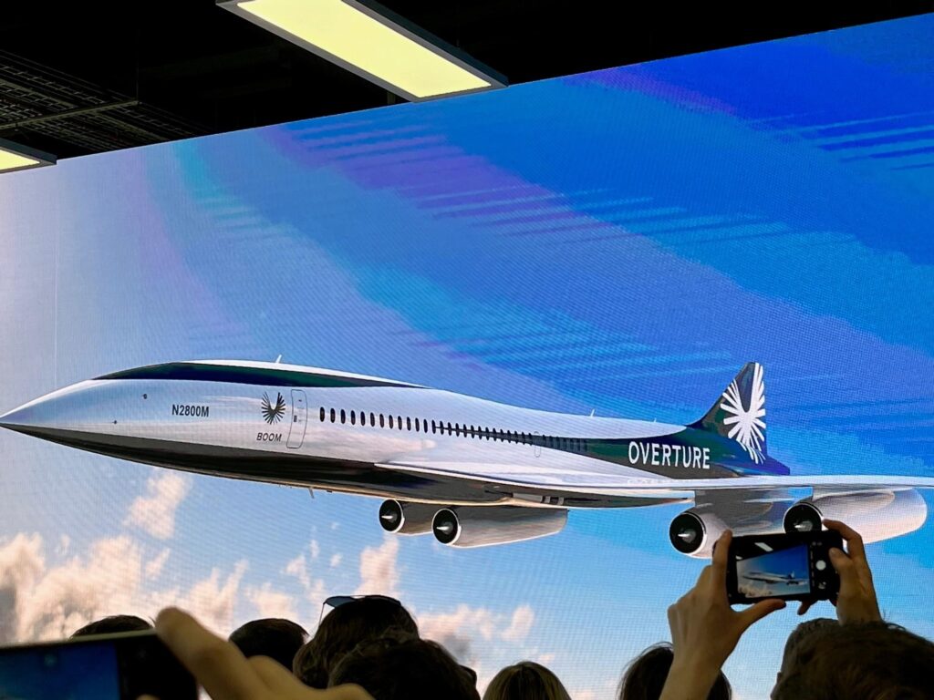 Nuovo aereo supersonico