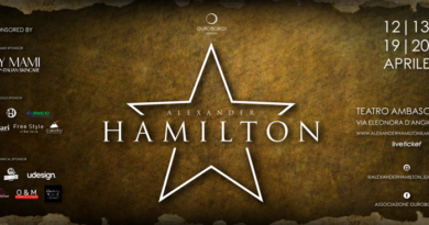 Il musical “Alexander Hamilton” Arriva a Catania al Teatro Ambasciatori