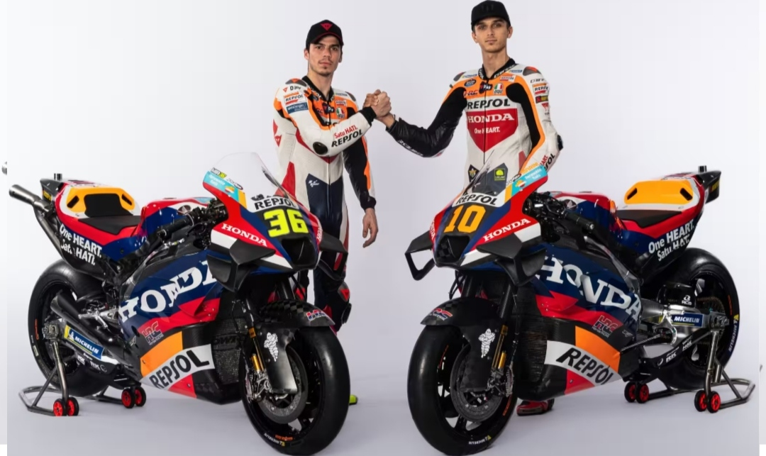 Luca Marini e Joan Mir, piloti della Honda