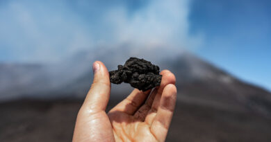 Immagine della cenere vulcanica impiegata nel Progetto Reucet Fonte: Habitante